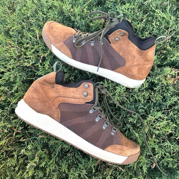 L.L. Bean Men’s Vista Mid Hiking Boots Size 14 Brown - Picture 4 of 16